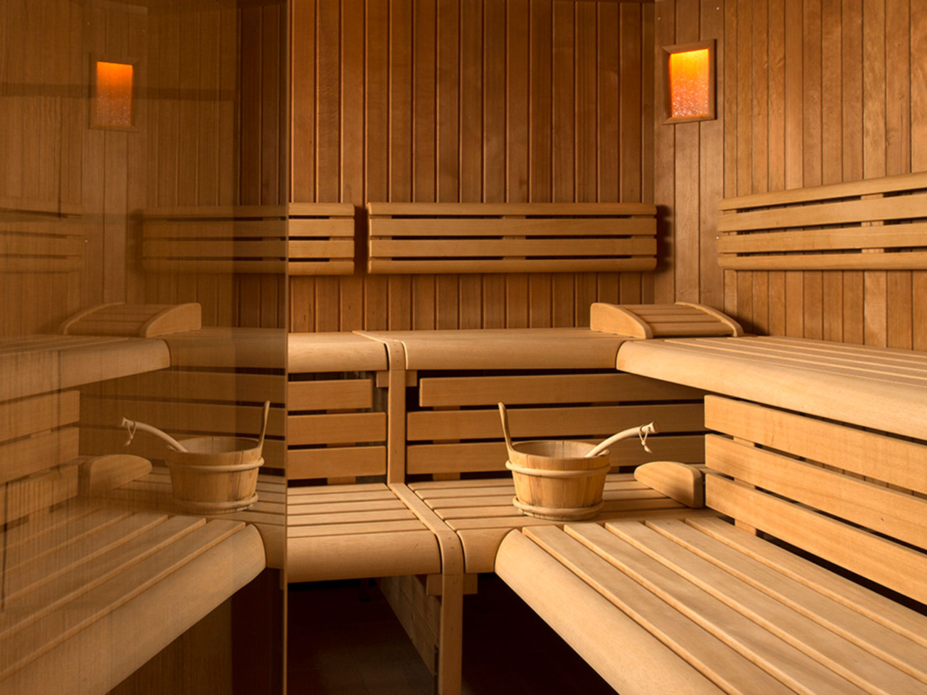 Sauna im Hotel Silbertal für entspannte Stunden nach dem Wandern oder Skifahren